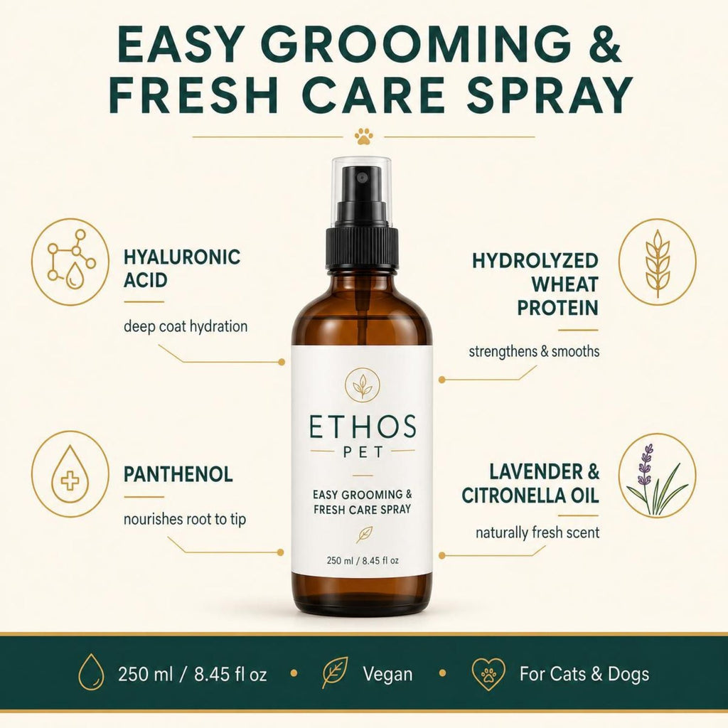 Complete Pet Grooming & Care Gift Set — 6 Pieces