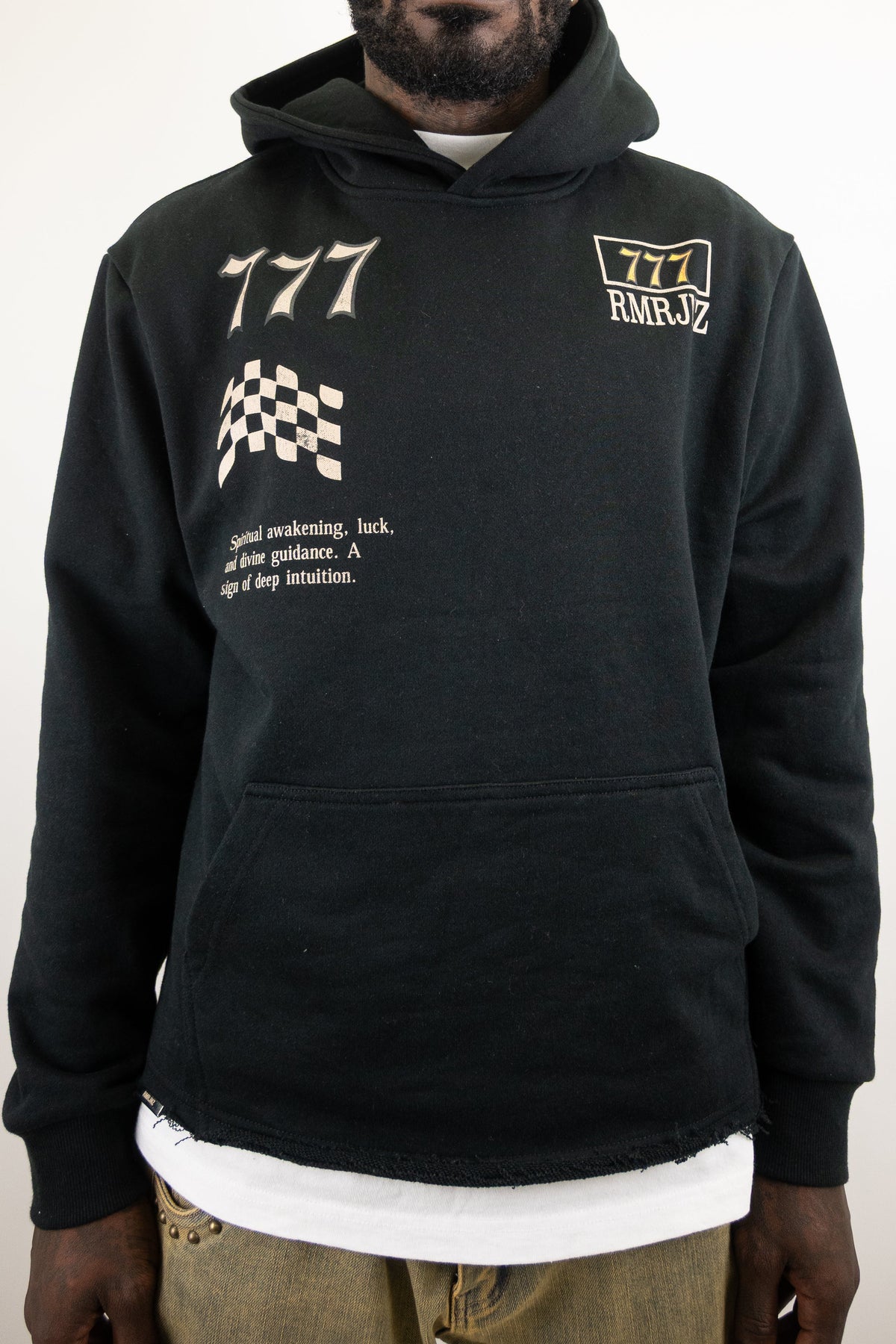 RM1181C Moto Cropped Hoodie