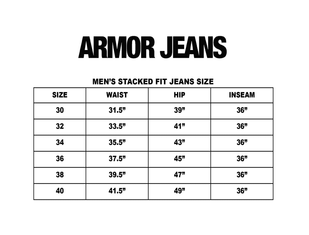 AJS410 SHREDDED STACKED JEANS