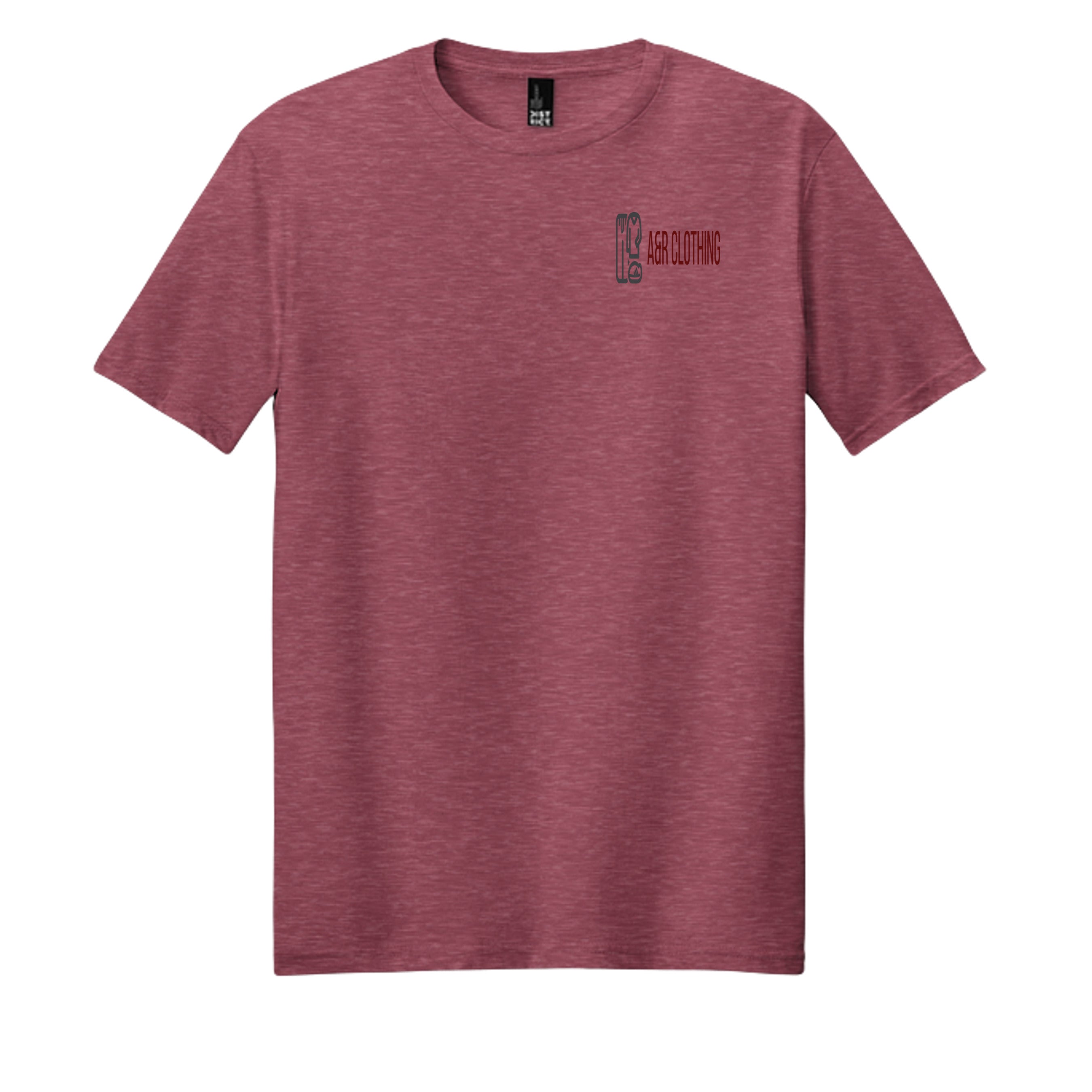Heathered Red - DM108 - FRONT