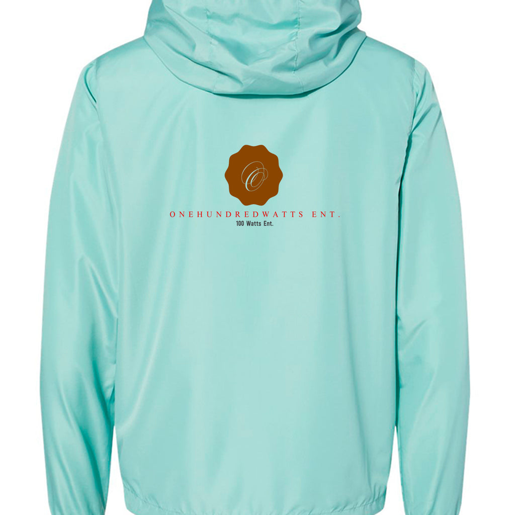 Aqua/ White Zipper - EXP54LWZ - BACK