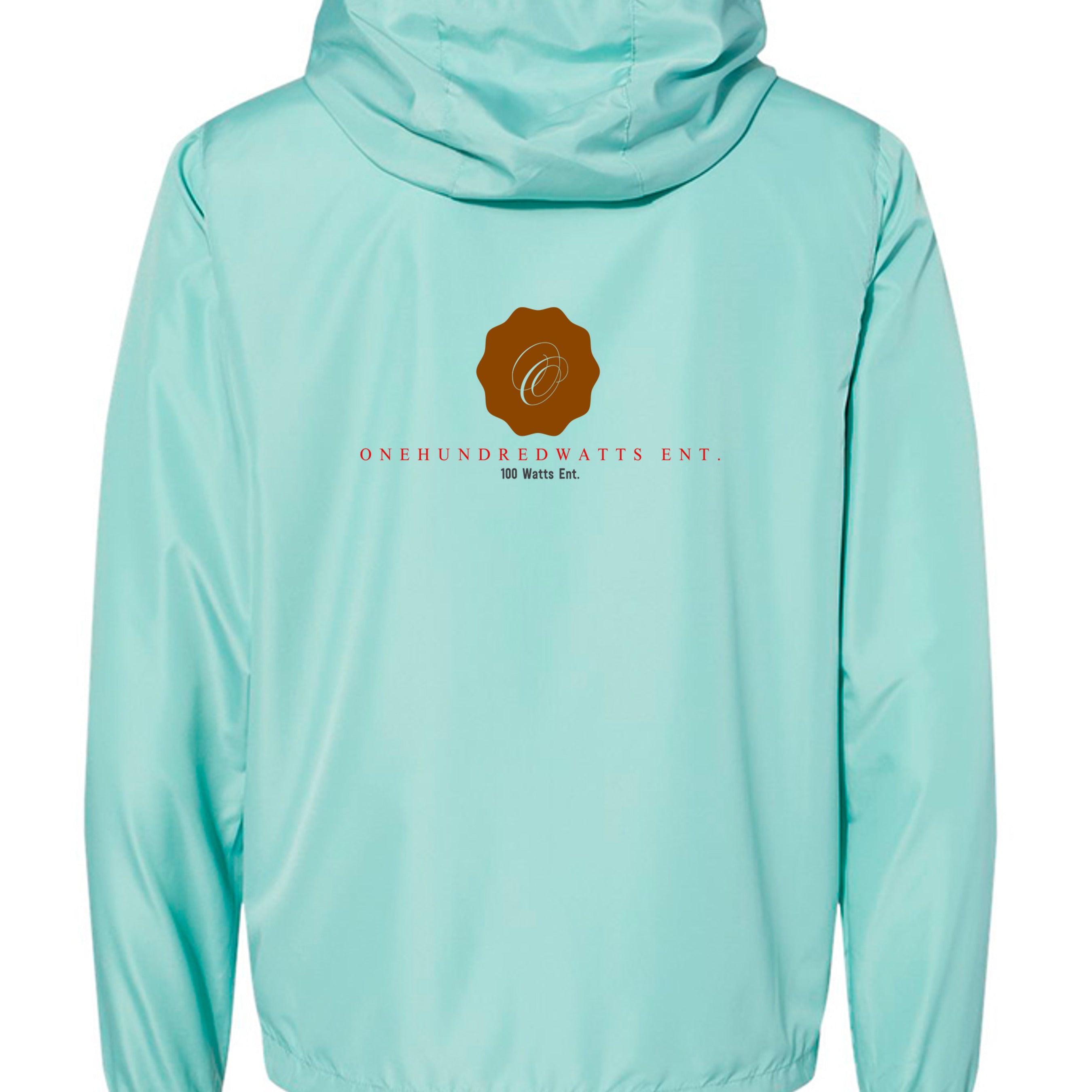 Aqua/ White Zipper - EXP54LWZ - BACK