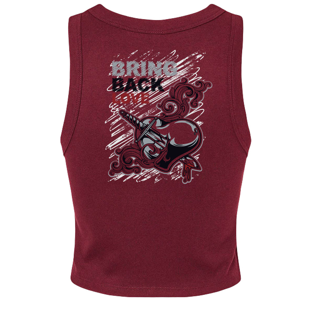Solid Maroon Blend - 1019 - BACK