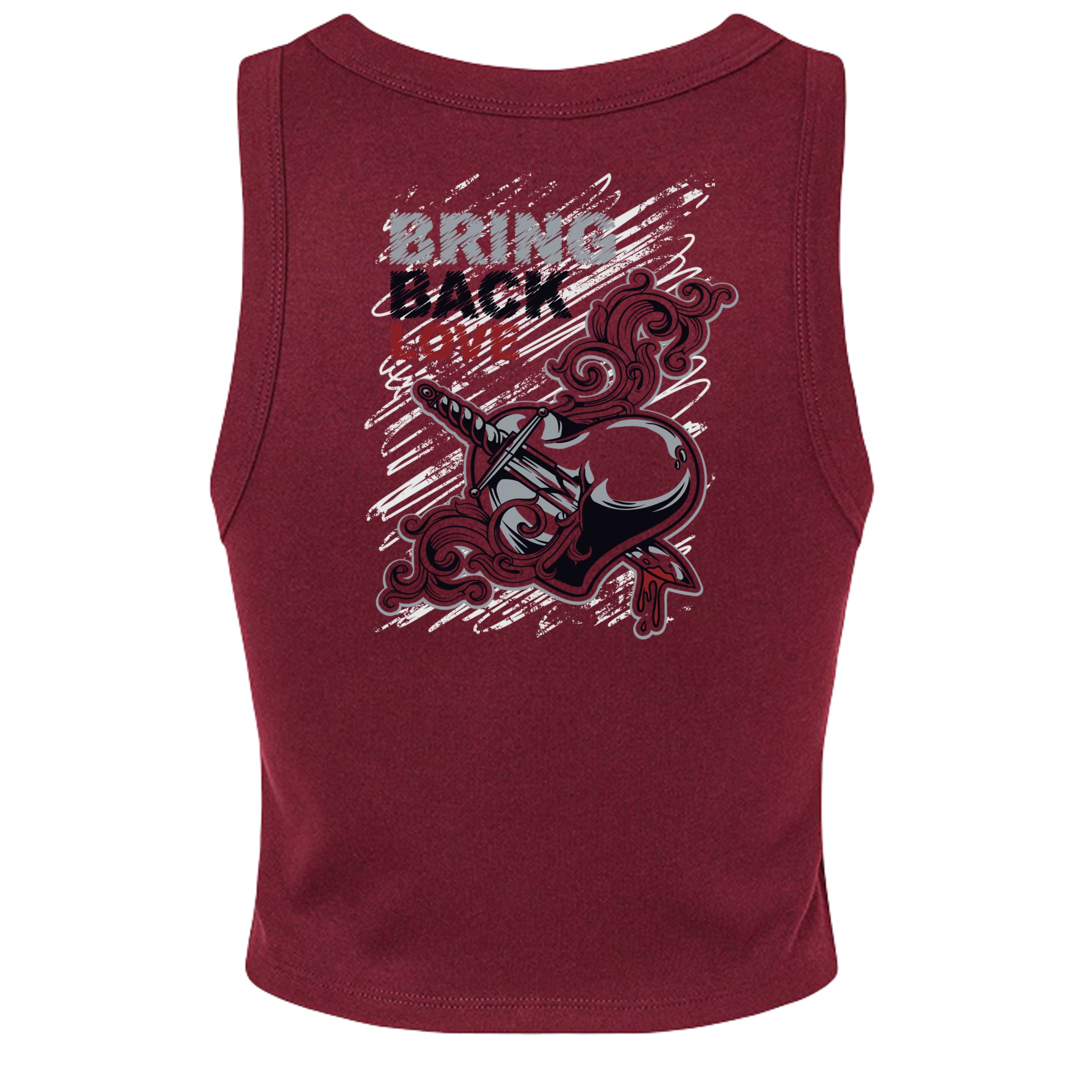 Solid Maroon Blend - 1019 - BACK